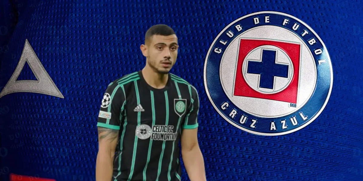 Giakoumakis con la jersey de Cruz Azul