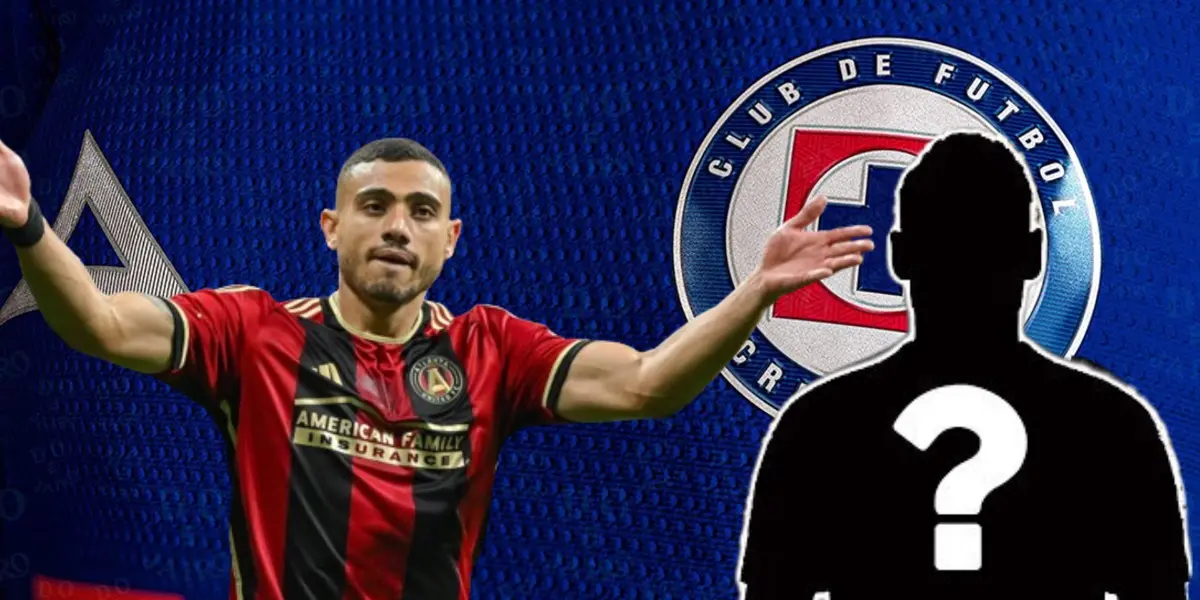 Giakoumakis con la jersey de Cruz Azul/La Máquina Celeste