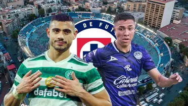 Giakoumakis y Montaño en el Estadio de los Deportes/La Máquina Celeste