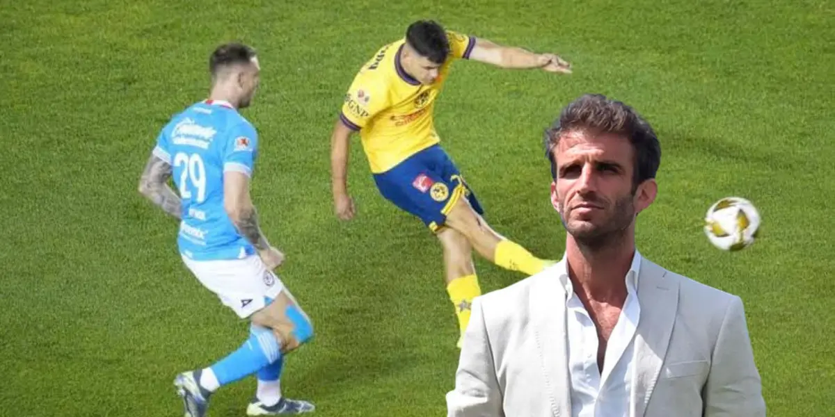 Gol de Richard vs Cruz Azul e Iván Alonso/FOTO: Claro Sports