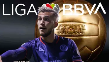 Gonzalo Piovi con el Balón de Oro detrás/La Máquina Celeste