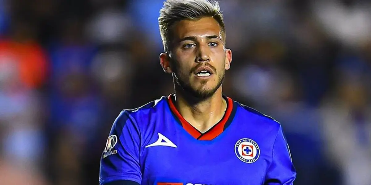 Gonzalo Piovi en Cruz Azul/ Foto: Marca