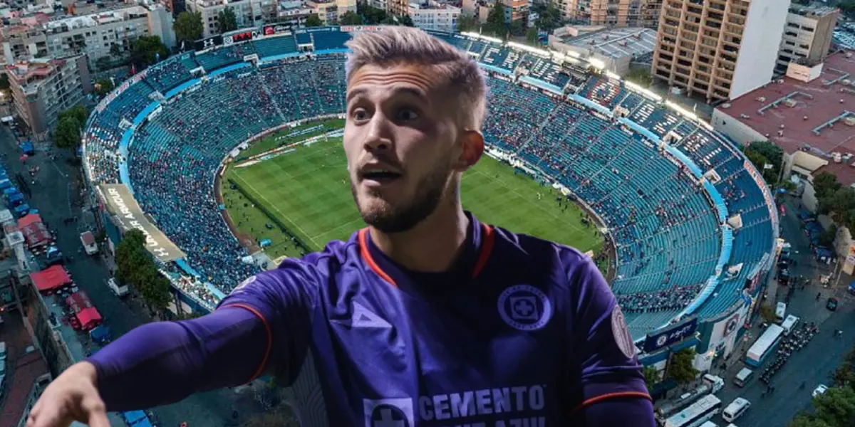 Gonzalo Piovi, en el Estadio de los Deportes/FOTO La Máquina Celeste
