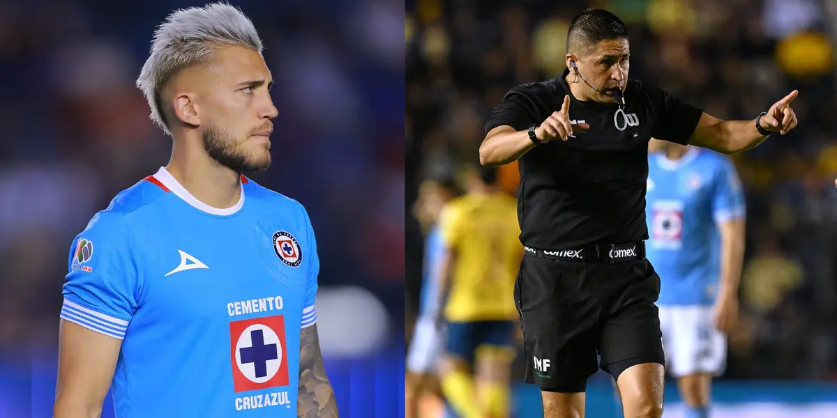 Gonzalo Piovi habló sobre el arbitraje para el Cruz Azul vs América | Foto: Mexsport