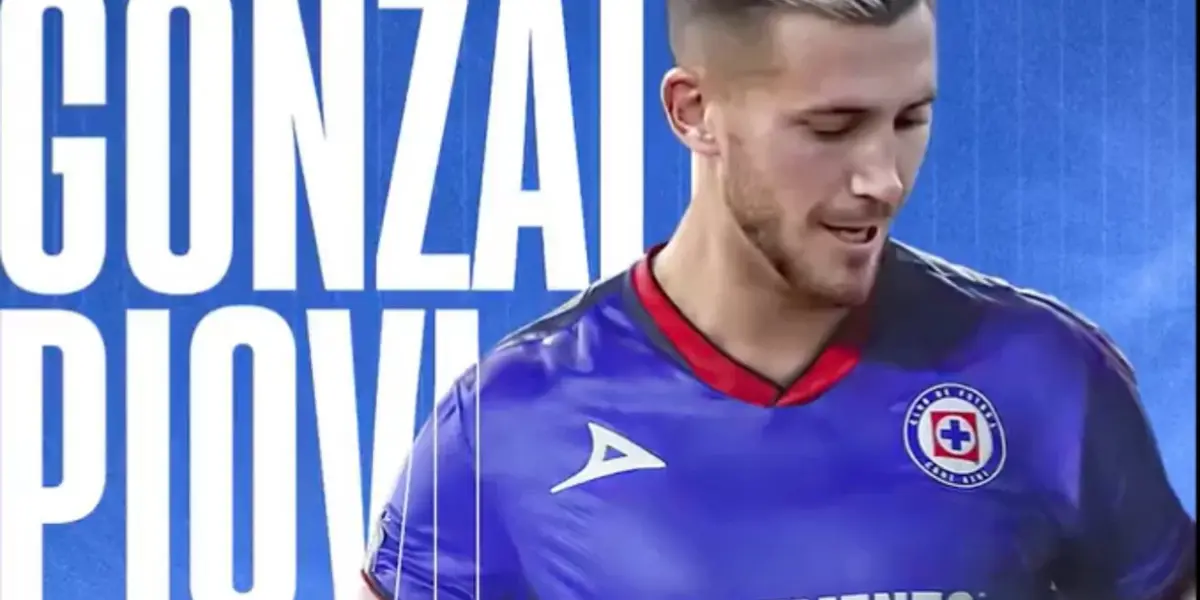 Gonzalo Piovi presentado como refuerzo de la Máquina / Cruz Azul