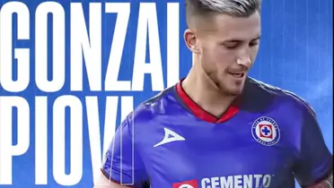 Gonzalo Piovi presentado como refuerzo de la Máquina / Cruz Azul
