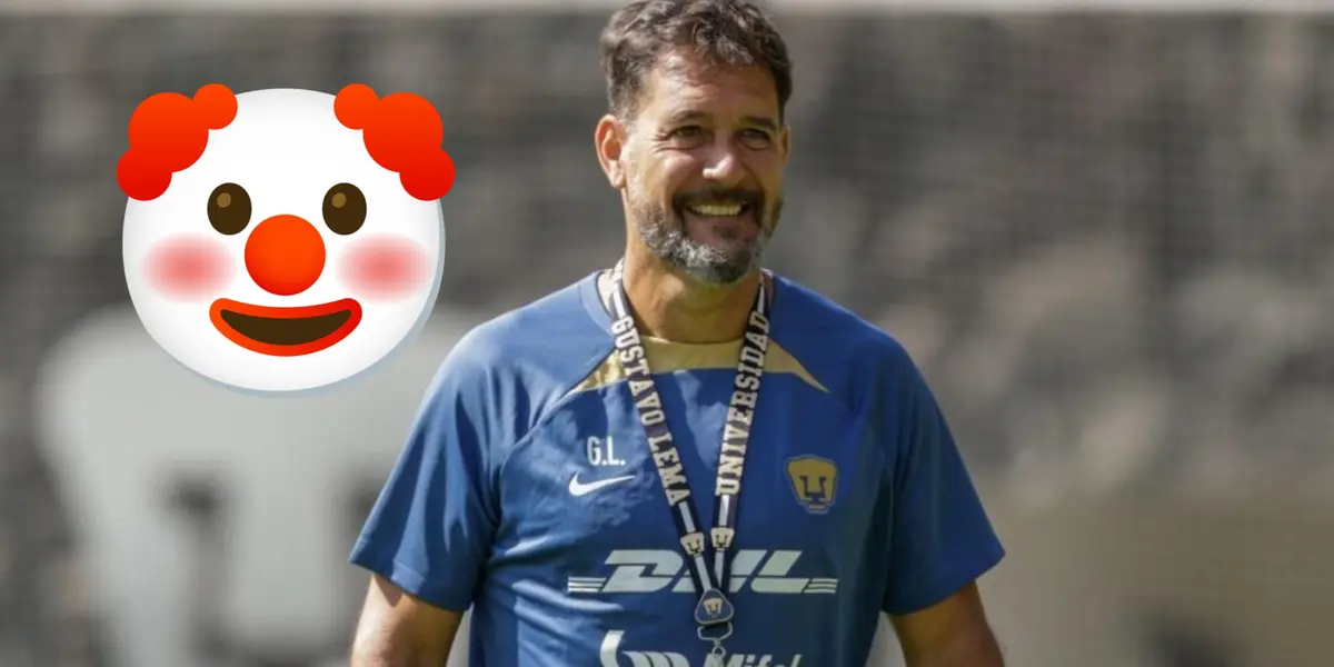 Gustavo Lema emoji de payaso/FOTO La Máquina Celeste