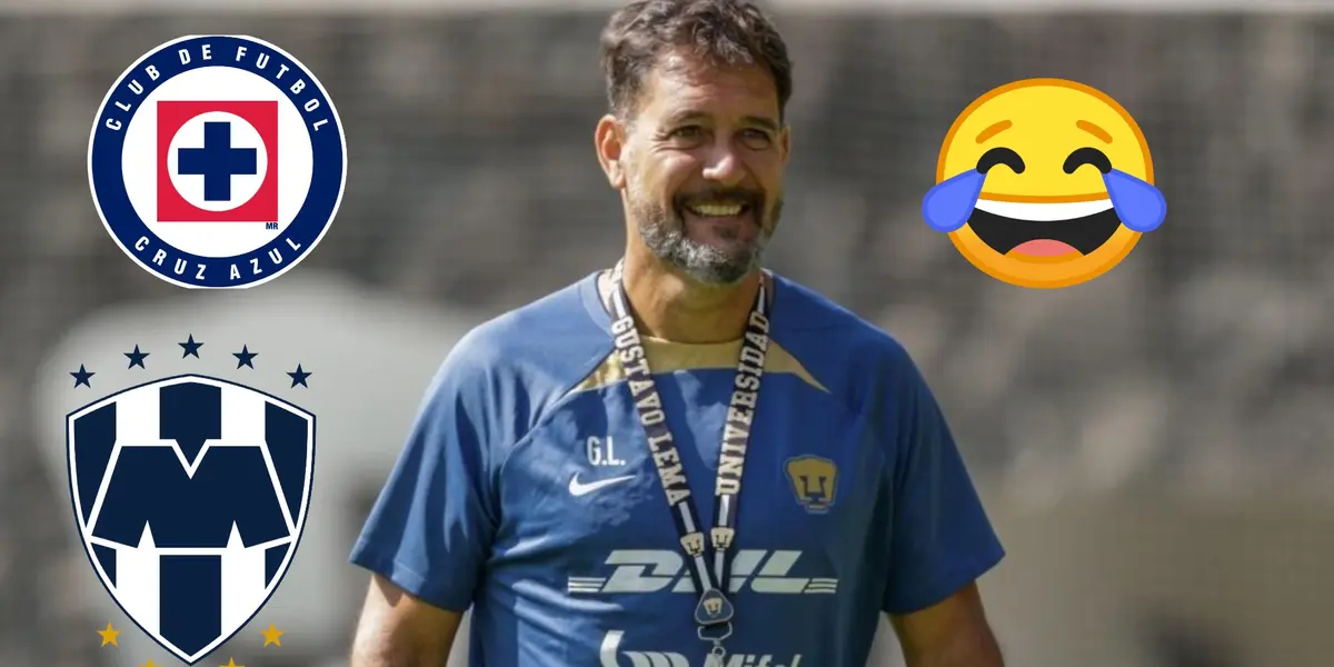 Gustavo Lema se le vio en el juego de Cruz Azul vs Monterrey