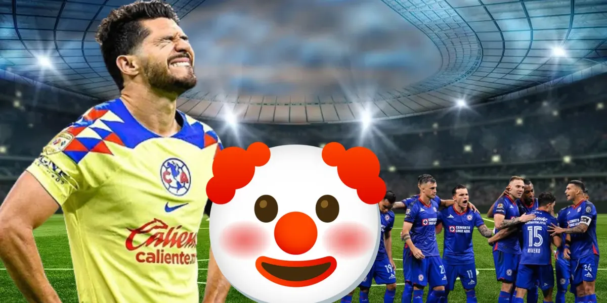 Henry Martin, equipo de Cruz Azul, emoji de payaso/La Máquina Celeste