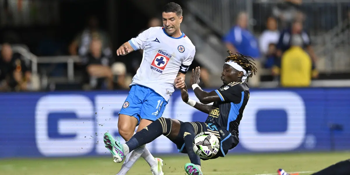 Ignacio Rivero durante el cotejo ante Philadelphia (Fuente: Leagues Cup)