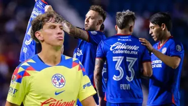 Igor Lichnovsky, junto con el equipo de Cruz Azul celebrando gol/FOTO La Máquina Celeste