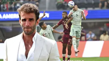 Iván Alonso con el equipo mexicano enfrentando a Venezuela/La Máquina Celeste