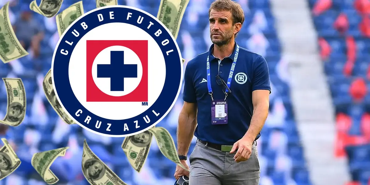 Iván Alonso con el escudo de Cruz Azul/FOTO: récord