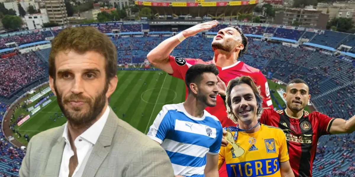 Iván Alonso junto a Córdova, Montes, Giakoumakis, Montes/FOTO La Máquina Celeste