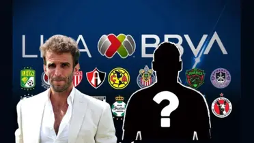 Iván Alonso junto a jugador oculto y de fondo equipos de Liga MX/FOTO La Máquina Celeste