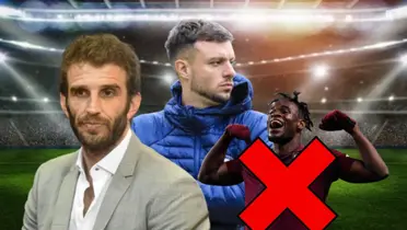 Iván Alonso, Martin Anselmi y Duván Zapata/FOTO La Máquina Celeste