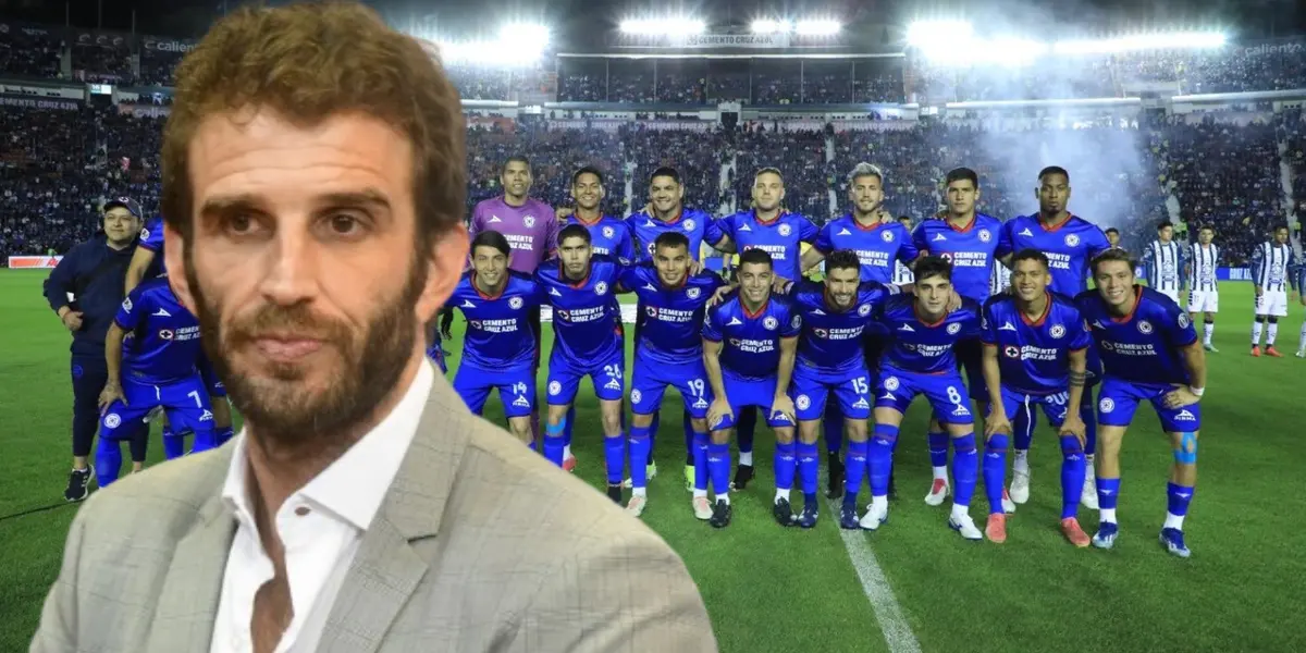 Iván Alonso y el equipo de Cruz Azul/La Máquina Celeste