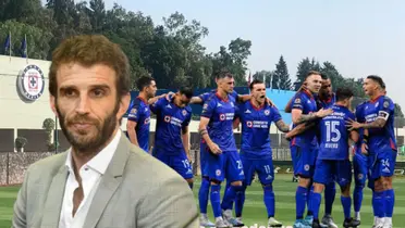 Iván Alonso y el equipo de Cruz Azul/La Máquina Celeste
