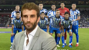 Iván Alonso y el equipo de Monterrey 2024/La Máquina Celeste
