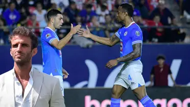Iván alonso y jugadores de la Máquina/FOTO: X Cruz Azul