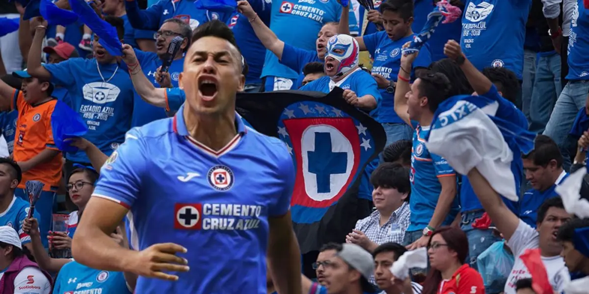 Iván Morales, de fondo afición cementera