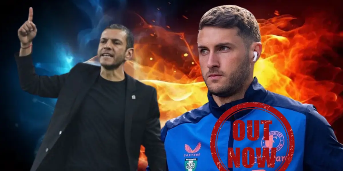 Jaime Lozano junto a Santi Giménez/La Máquina Celeste