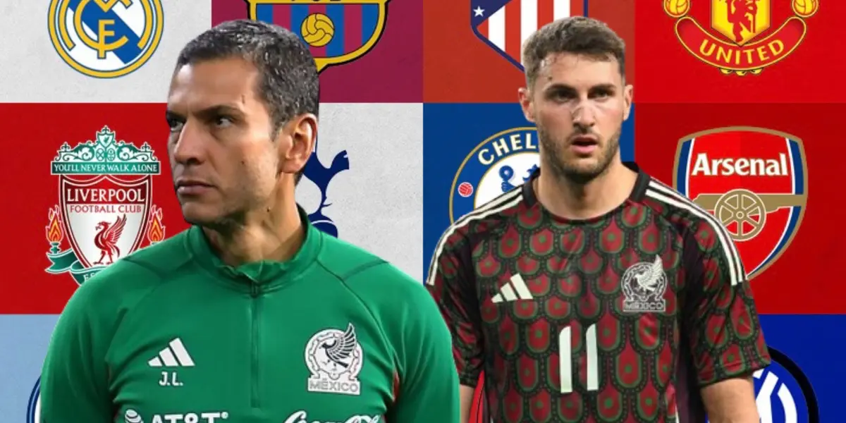 Jaime Lozano y Santiago Giménez en la portada/La Máquina Celeste