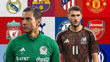 Jaime Lozano y Santiago Giménez en la portada/La Máquina Celeste