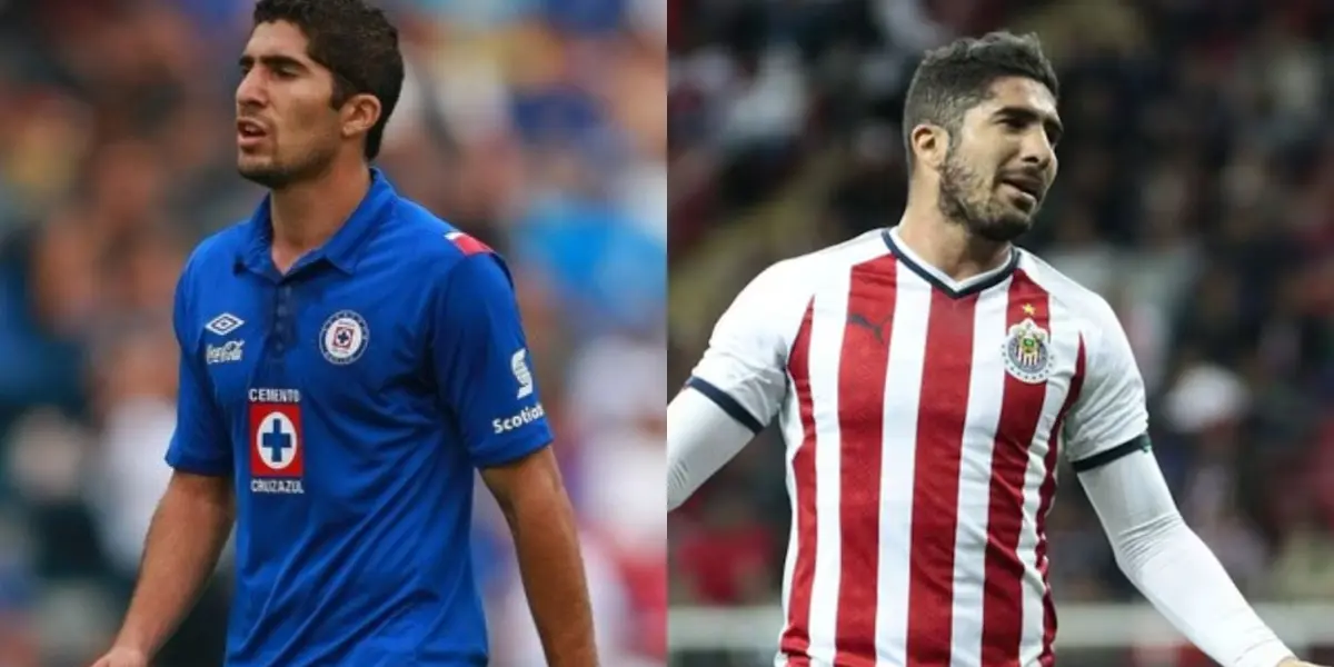 Jair Pereira en Cruz Azul y en Chivas.