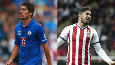 Jair Pereira en Cruz Azul y en Chivas.