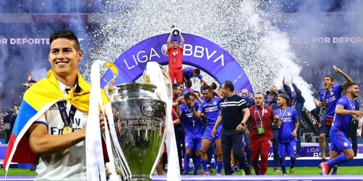 James Rodriguez se podría acercar al Cruz Azul