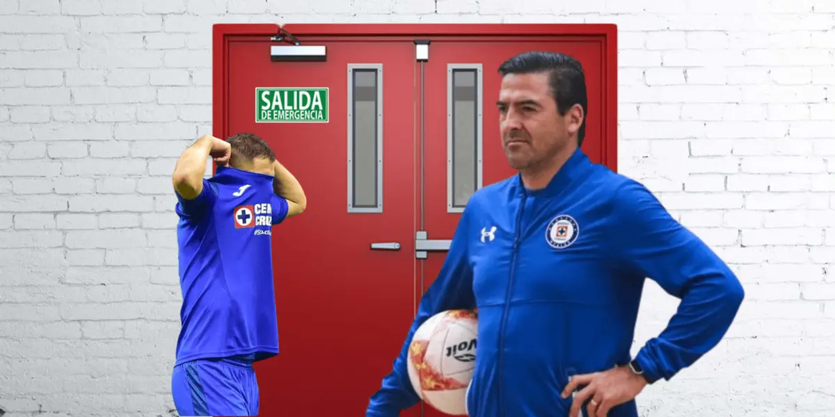 Joaquín Moreno apenas asumió el cargo como DT y ya tendría su primera baja en Cruz Azul