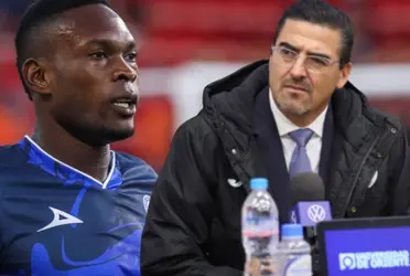 Joaquín Moreno ha revelado el nombre del delantero que peleará el puesto con Diber Cambindo