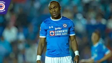 Joffre Guerrón en Cruz Azul (Fuente: Récord)
