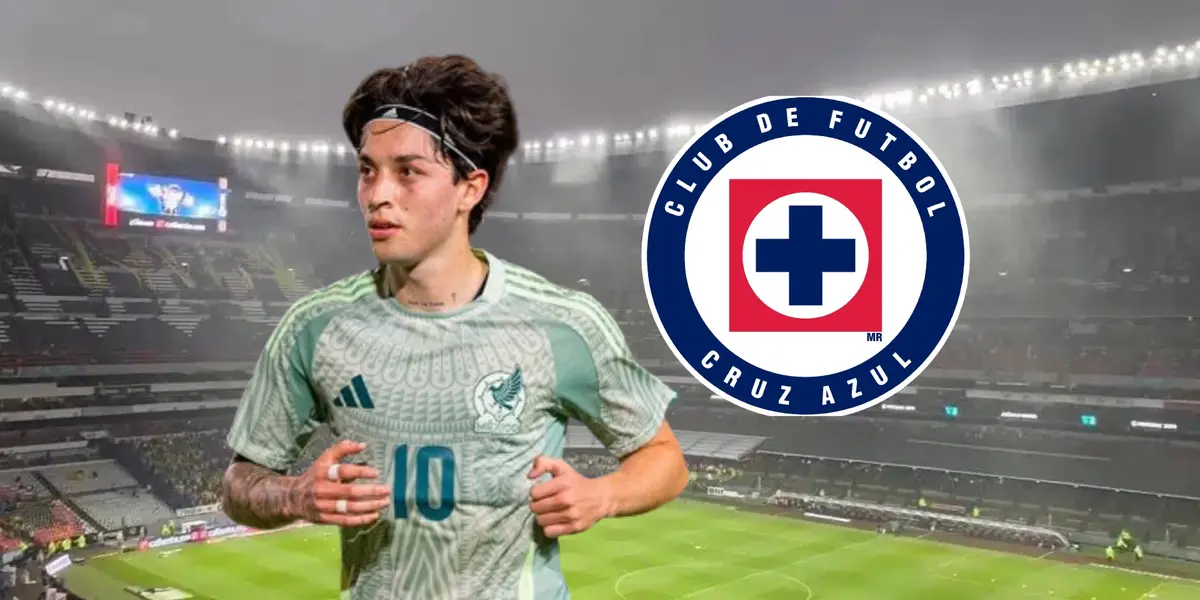 Jordan Carrillo en el Estadio Azteca/La Máquina Celeste