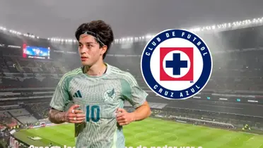 Jordan Carrillo en el Estadio Azteca/La Máquina Celeste