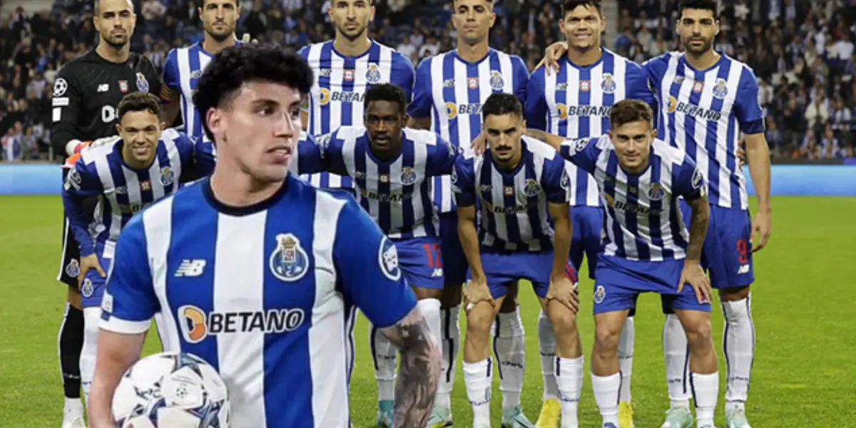Jorge Sánchez con el equipo del Porto 2024/La Máquina Celeste