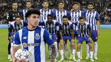 Jorge Sánchez con el equipo del Porto 2024/La Máquina Celeste