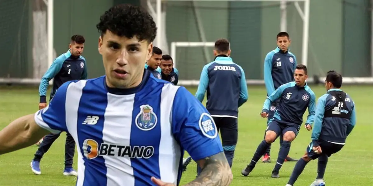 Jorge Sánchez en La Noria, entrenamiento de Cruz Azul/La Máquina Celeste