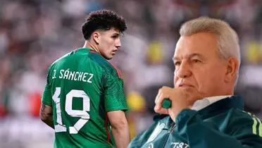 Jorge Sánchez y Javier Aguirre en la Selección Mexicana (Fuente: Marca)