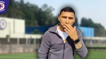 Juan Escobar en Cruz Azul (Fuente: ESPECIAL)