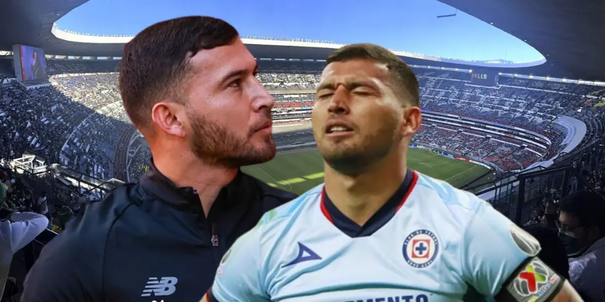 Juan Escobar en el estadio Azteca/La Máquina Celeste