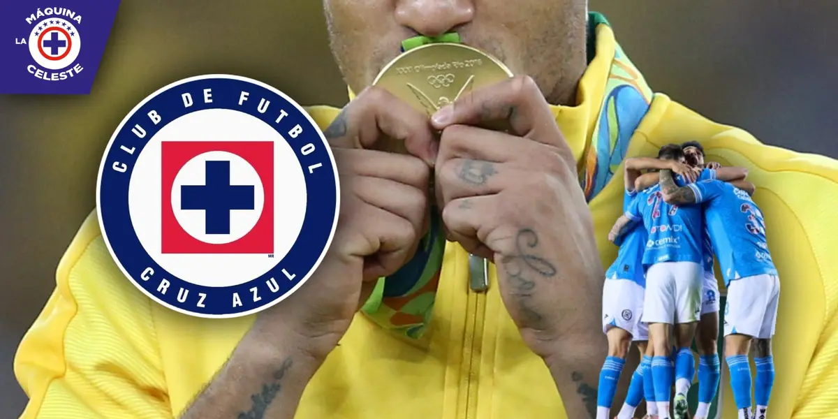 Jugador bensando la medala olímpica (Fuente: BBC)