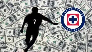 Jugador oculto con el logo de Cruz Azul/La Máquina Celeste