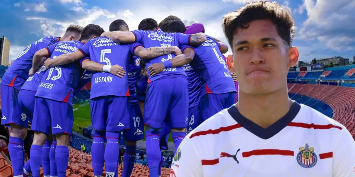 Jugadores Cruz Azul y Jesús Orozco (Foto tomada de: Mexsport)