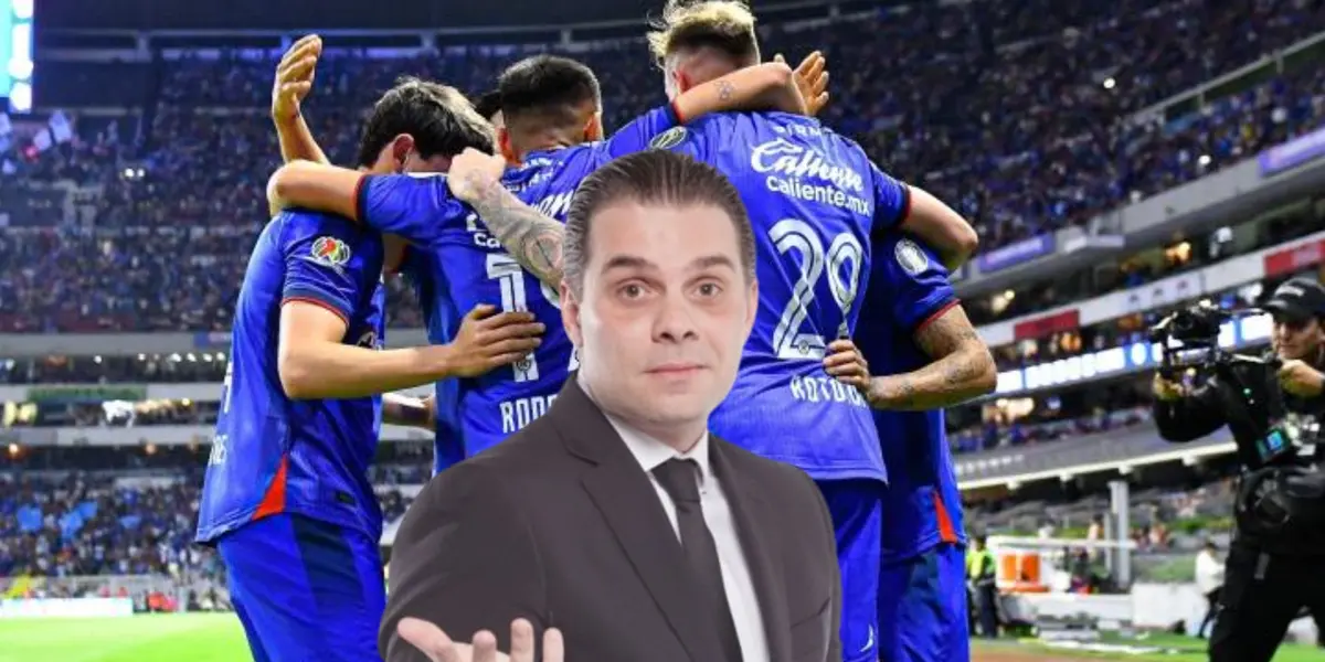 Jugadores de Cruz Azul celebrando y Christian Martinoli/ Foto: Excelsior