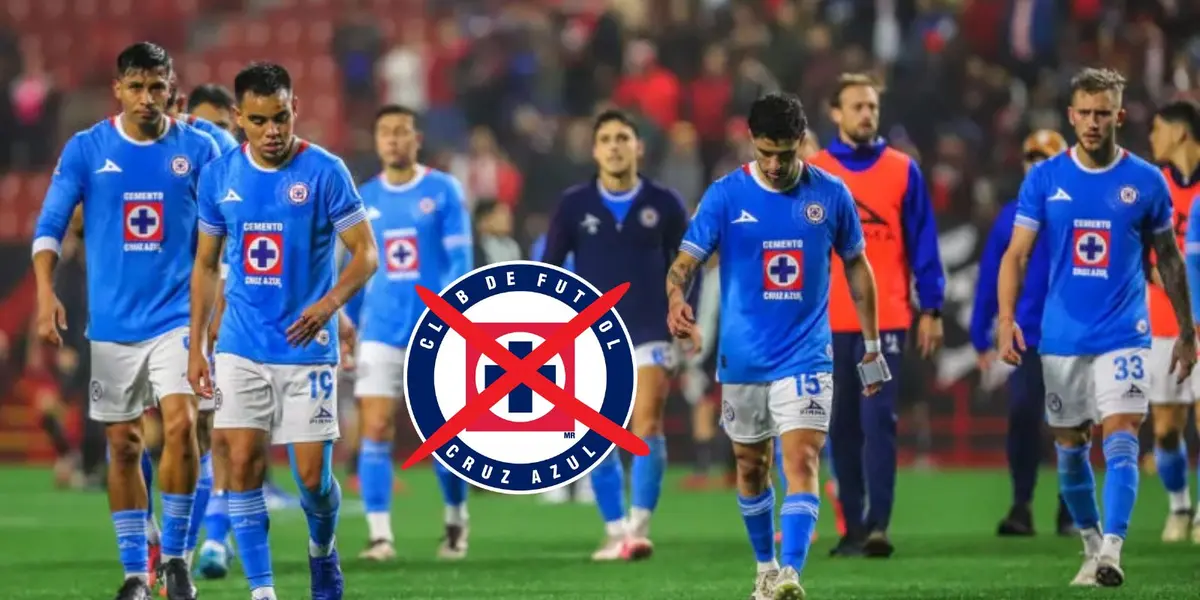 Jugadores de Cruz Azul decepcionados/FOTO: Unanimo Deportes