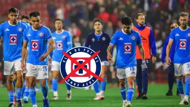 Jugadores de Cruz Azul decepcionados/FOTO: Unanimo Deportes