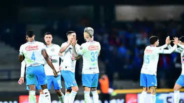 Jugadores de Cruz Azul/FOTO: Mexsport