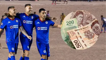 Jugadores de Cruz Azul (Foto tomada de: Atacama/Mexsport/Wise)